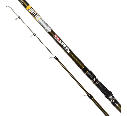 Caña Waterdog Junin 400 Cm Telescopica Pejerrey Grafito 175g