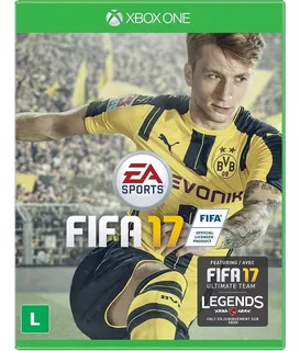 Fifa 17 - Xbox One Mídia Física Original Xone Microsoft Dvd