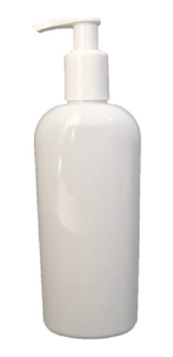 25 Pz Envase Blanco Pet 250ml Oval Con Dosificador (it-202)