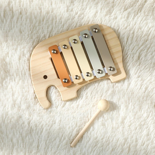 Xilófono De Madera De 5 Notas, Instrumento De Percusión,