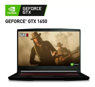 Laptop Gamer Msi Gf63 Thin Geforce Gtx 1650 Core I5 10300h 16gb M.2 256gb 1tb 15.6 Gf63 Thin 10scxr-222-16-v2