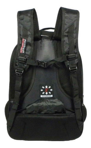 Mochila Escolar Capa De Chuva Cabe Note 15,6 Reforçada