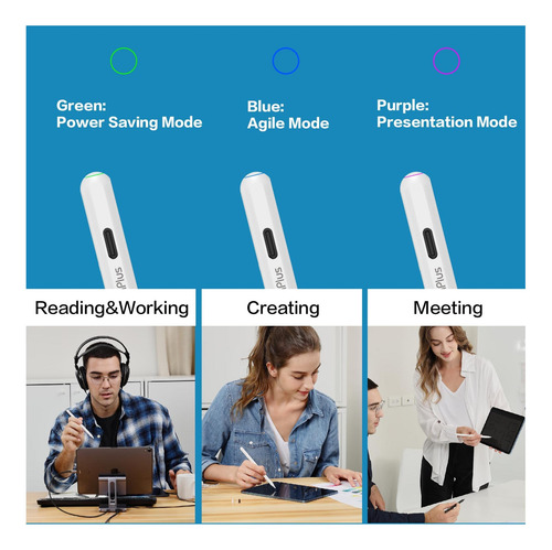 Novaplus A8 Pro iPad Stylus, Modos De Carga Dual Y Tipo C, Y