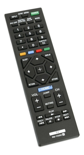 Control Compatible Con Sony Tv Rm-yd092 Rmftx200u Rmttx100u