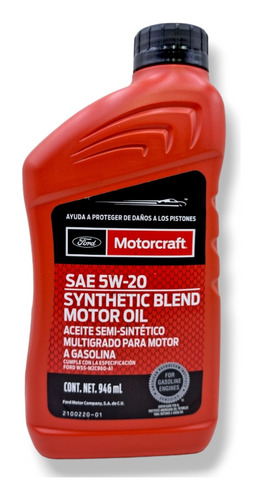 Aceite 5w20 Motorcraft