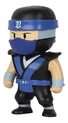 Figura Coleccionable En Blister Stumble Guys Ninja 5cm +8