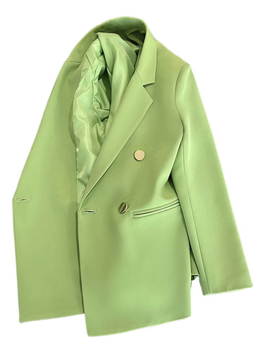 Chaqueta Pequeña Candy Green Fried Street Temperament Casual