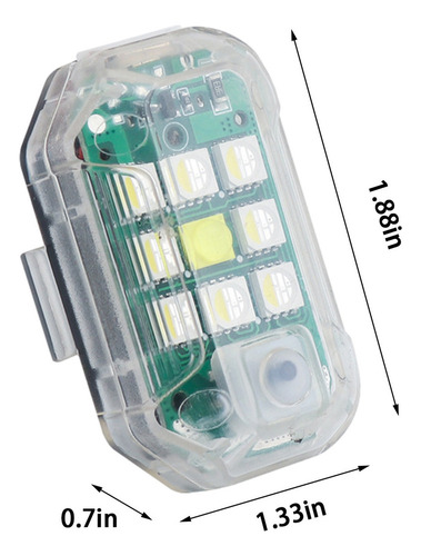 A Luces Led Intermitentes Led Para Coche En V, Moto, Coche