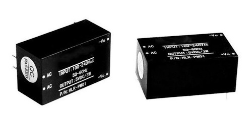 Mini Fuente Voltaje Hlk-pm01 Ac-dc 220v A 5v 600ma Regulado