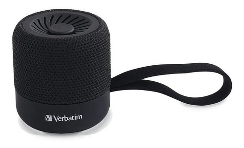 Parlante Verbatim Mini Bluetooth portátil con bluetooth  negro