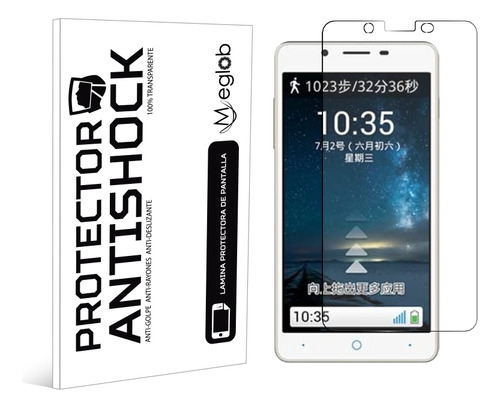 Protector De Pantalla Antishock Para Zte Q2s-t