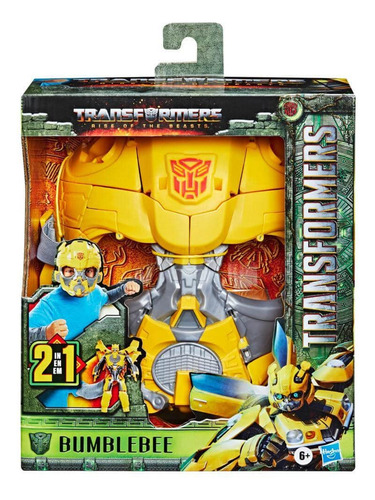 Juguete Transformers Bumblebee Máscara Y Figura 9 Pulgadas Color Nombre Del Diseño