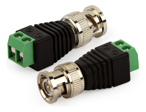 Kit 10 Conector Bnc Macho Borne Fácil Instalação