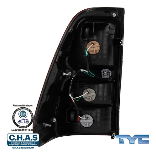 Imagen 4 de 10 de Faro Trasero Tipo Koito Derecho Toyota Hilux 16/19