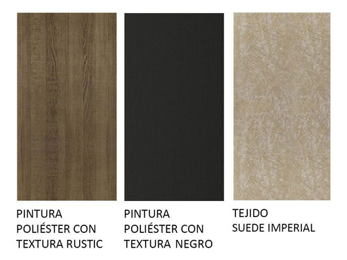 Juego Comedor Mesa Tapa Madera 6 Sillas Renata Madesa Rmi Color Marron/Negro/Imperial