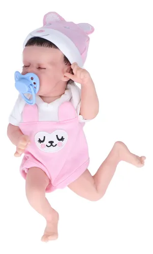 Baby Toy 12in Girl Doll Lovely Long Eyelashes Soft Silicone