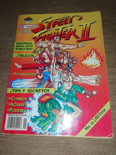 Revista Club Nintendo Año 2 Especial Street Fighter