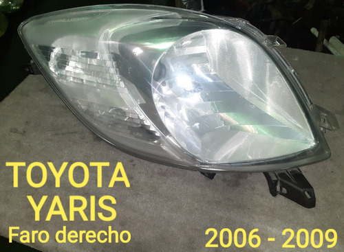Faro Toyota Yaris 2006/2009