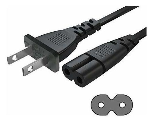 Cable De Alimentación De Ca Compatible Con Apple Tv 1ª, 2ª,