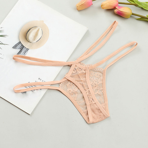 Tangas De Lencería Para Mujer Bragas Modernas Con Abertura