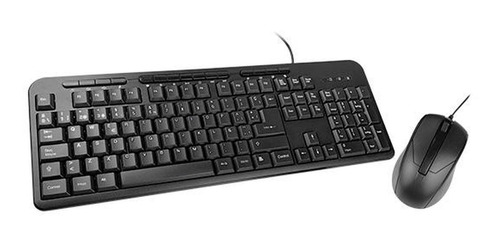 Dúo De Mouse Y Teclado Multimedia En Español Xtech Xtk-301s 