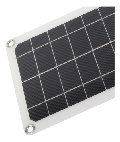 Panel Solar Solar De 10 W Con Salida Usb A Prueba De Agua