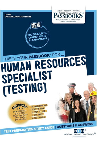 Libro: Human Resources Specialist (testing) (c-4844): Study