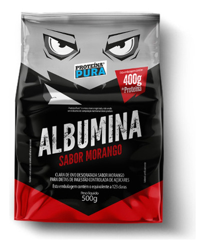 Albumina Desidratada 500g - Proteína Pura - 7 Sabores