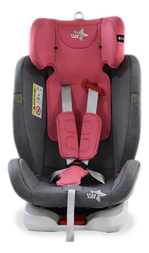 Silla De Auto Para Bebé Starkids Centauro 360° Con Isofix Color Rosa Supreme