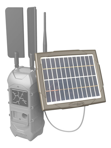 Paquete De Banco De Energía Solar Cuddeback Pw-3600 Con 4 Un