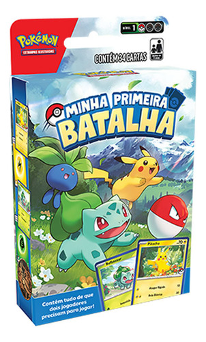 Pokemon Cartas Minha Primeira Batalha Charmander Squirtle