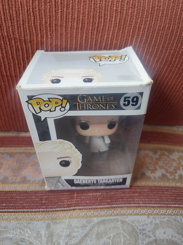 Funko Pop Tv Gane Of Thrones Daenerys (bata Blanca) (Usado)