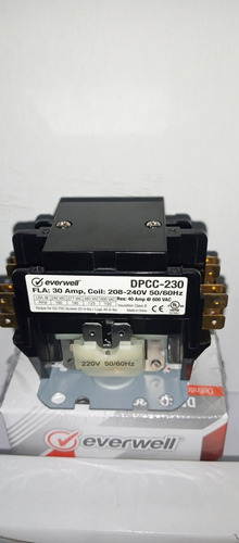 Contactor 2 Polos 30 Amp Marca Everwell 