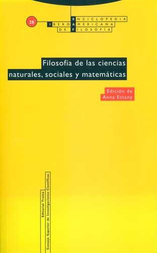 Libro Filosofía De Las Ciencias Naturales, Sociales Y Matem