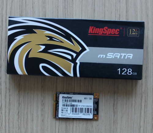 Hd Ssd Kingspec 128gb Msata Novo