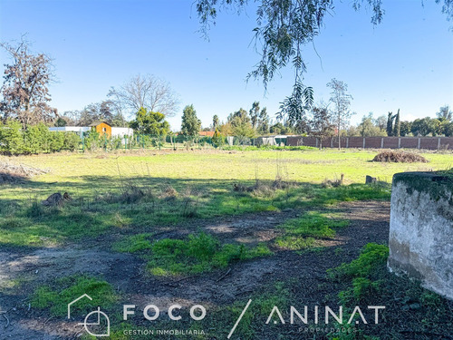 Parcela Con Bodegas En Venta Camino Lonquén, Calera De Tango