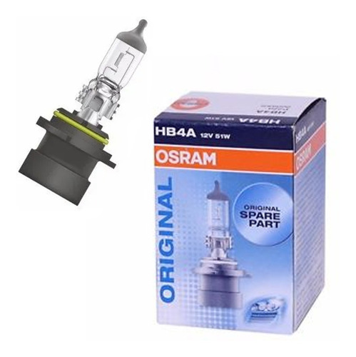 Lampara Hb4a 9006xs P22d Osram Original 12v 51w Halogena