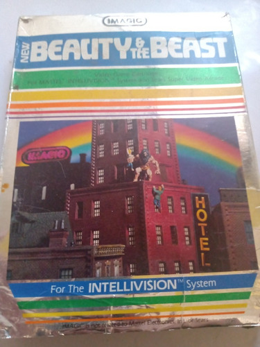 Beauty And The Beast Intellivision Solo Caja