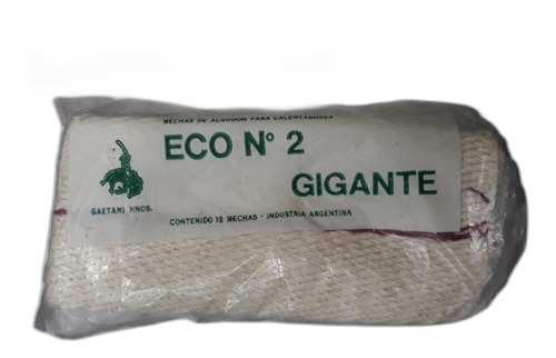 Mecha Para Calentador Eco N°2 Gigante