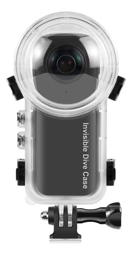 Caixa Estanque Invisível De Mergulho Para A Insta 360 X4 Cor Branco