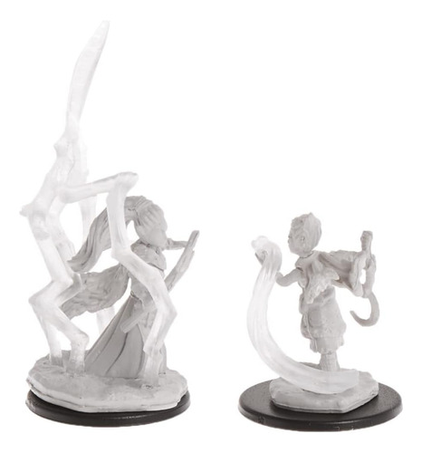 Druida Gnomo Sin Pintar En Miniatura De Wizkids Pathfinder D