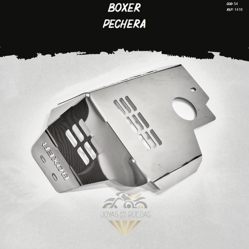 Pechera Quilla Partes Lujo Moto Boxer