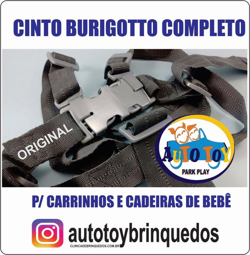 Cinto Burigotto Para Carrinho Ou Cadeira Ailmentação