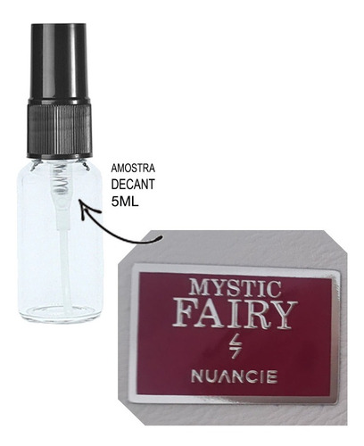 Imagem 1 de 4 de Decant 5ml - Mystic Fairy - Nuancie - Amostra Vidro Spray