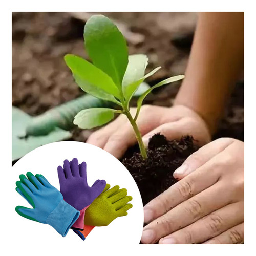 1 Par De Guantes Protectores For Niños, Duraderos,