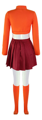 A Disfraz De Anime Velma Para Cosplay, Personaje De