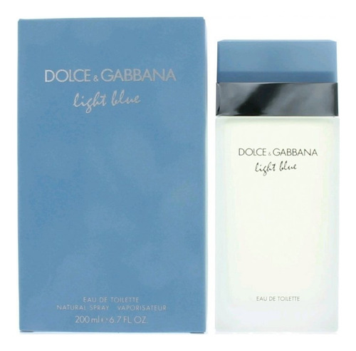 Dolce Gabbana Light Blue Woman Edt 200ml