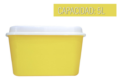 Contenedor Rpbi Para Objetos Punzocortantes 5l