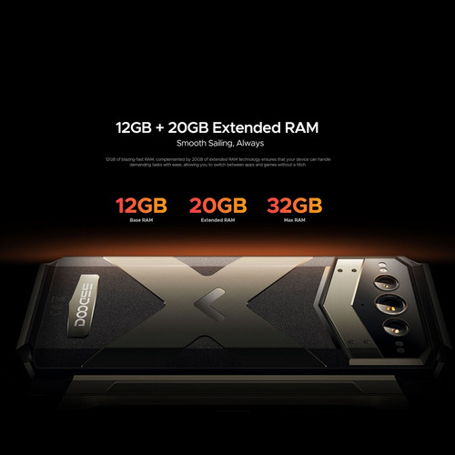 Doogee V Max Pro 22.000 Mah, Gamer, Resistente Y Dual Sim
