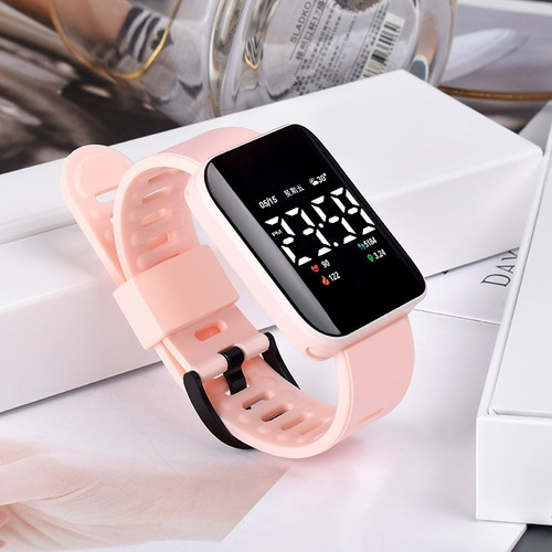 . . 20 Piezas Reloj Y7 Reloj Electrónico Led Cuadrado Mayoreo